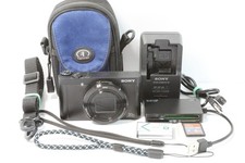 SONY WX500 DSC-WX500 Cyber-shot Compact Digital Camera Black Top Mint C379