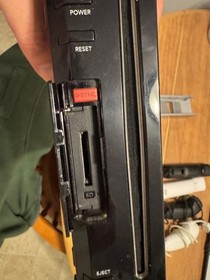 Nintendo Wii video game system console w/ sensor bar, stand, controllers, cables