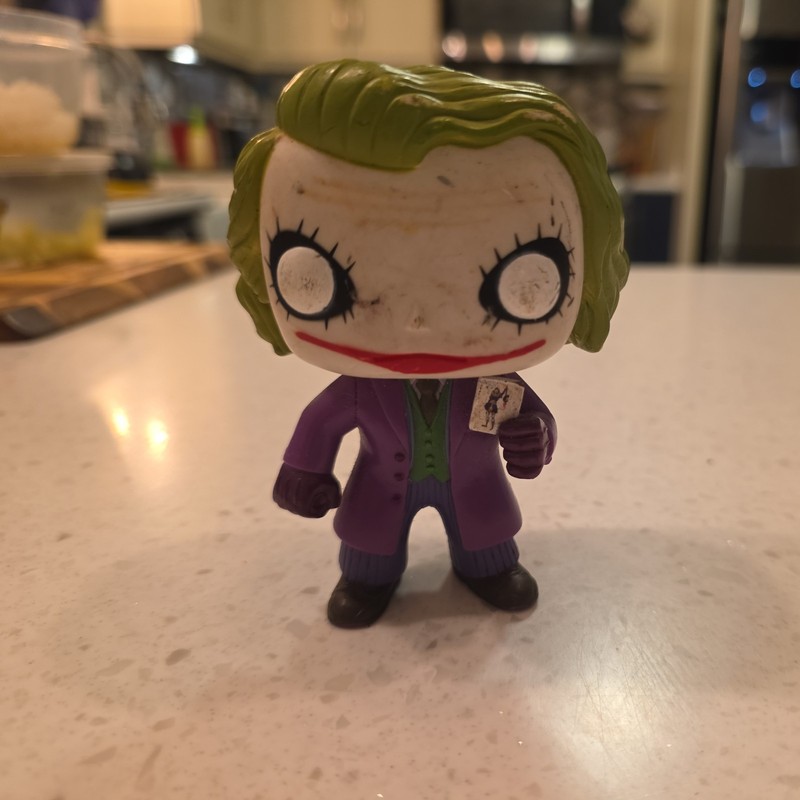 2013 Funko Pop! Figure The Joker #36 MAJOR FLAWS LOOSE The Dark Knight DC Comics