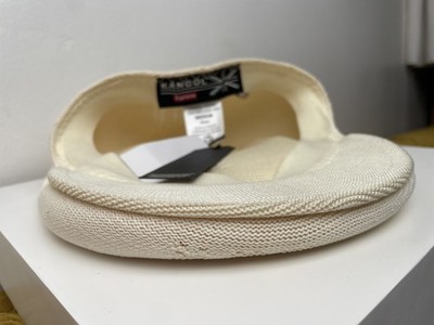 Kangol x Supreme tropic ventair logo 504 cap cream supreme logo