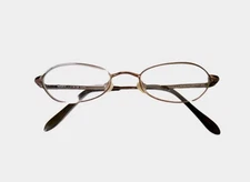 Revolution Eyewear REK2010 Bronze Metal Oval Glasses 42-18-130 Unisex Adult Teen