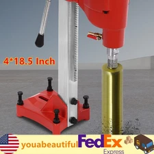 4" Wet Diamond Core Drill Bit for Drilling Concrete Brick Block 15.7 Dept Drill