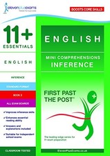 Image of 11+ Essentials English Mini Comprehensions: Inference Book 2 9781912364152 NEW