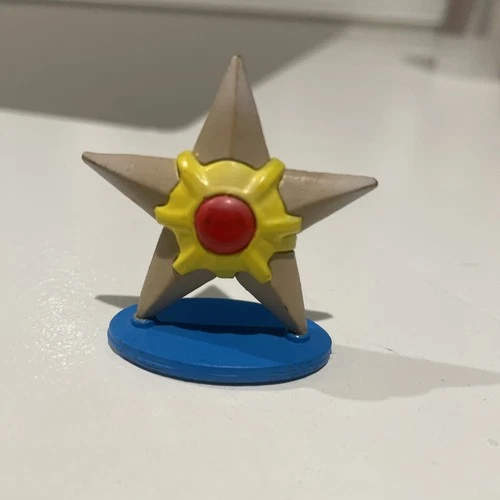 Vintage 1999 Pokémon 1.5" Staryu Water Star CGTSJ Mini Figure Toy TOMY