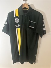 Caterham Renault Polo Shirt Formula One Racing F1 Mens Size Medium Green