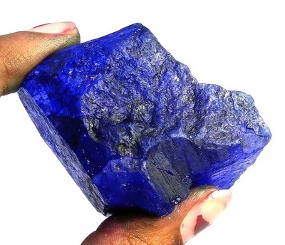 Glorious Quality 380 Ct Natural Blue Tanzanite Rough IGL Certified Gemstone 6MHA