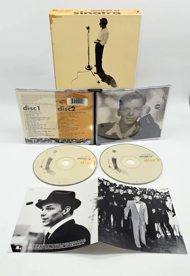 ​FRANK SINATRA Portrait of Sinatra Columbia Classics 2-CD Set C2K 65244 36 Track - Image 2 of 4