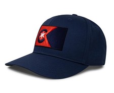 Cleveland Flag Hat for Men Women - Snapback Trucker Baseball Cap (All Navy)