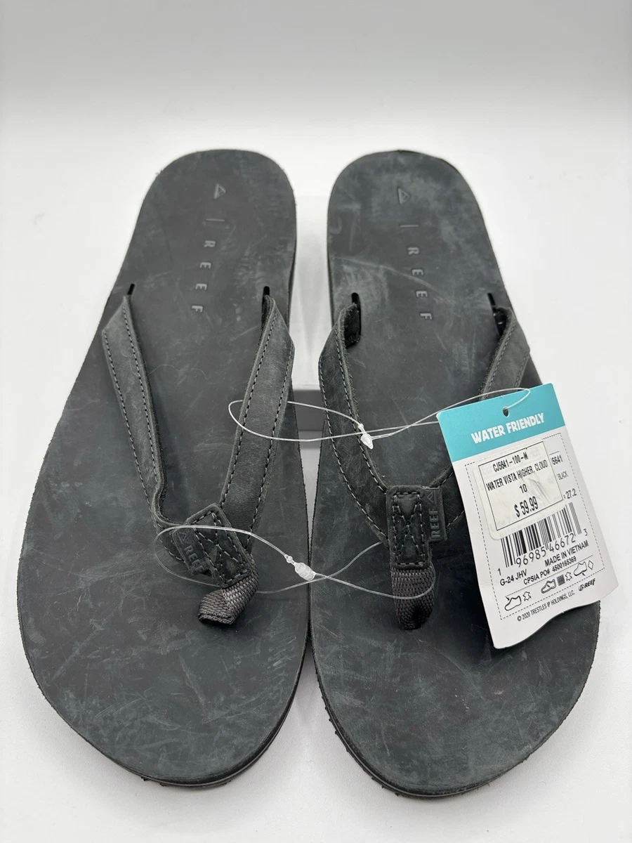 Reef Black Rubber Sandals for Men for sale | eBay display picture 2