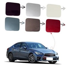 Car Front Bumper Tow Hook Cover Cap Towing Eye Dark Blue Right Passenger Side