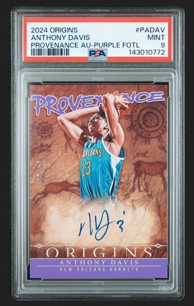 Anthony Davis Professional Sports Authenticator (PSA) Basketball