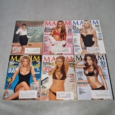 2010 Maxim Magazine 6 Issues Lot - Men's Magazine Collection