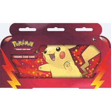 Pokemon TCG Supplies Back 2 School PIKACHU PENCIL CASE (1 Tin & 2 Booster Packs)
