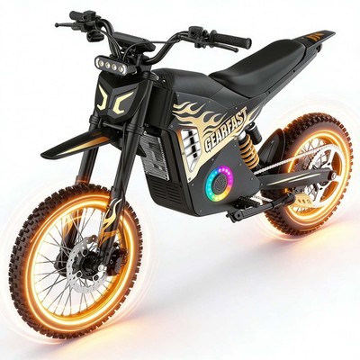 ELECTRIC DIRT BIKE 3000W PEAK 44MPH OFFROAD E-MOTORCYCLE 48V 23.4AH E-MOTO BIKE