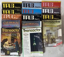 TPUG & Transactor  MAGAZINE 1985 LOT OF (14)