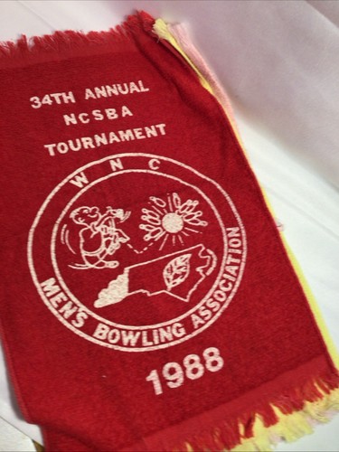 SET 11 PICCOLI TELI DA BOWLING DEGLI ANNI 80 TORNEO NCWBA E NCSBA - Foto 14 di 16