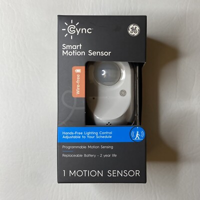 GE Cync Smart Wire-Free Motion Sensor - White