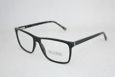 new BULOVA Provincetown eyeglasses Frame Black 62mm MEN Extra Large XL Optical