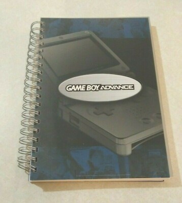 Gameboy Advance Notebook New never used Calendar 2004   2005 game notebook  New