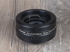 Vivitar Automatic Tele Converter 2X -1 Japan made m42 Mount all black version