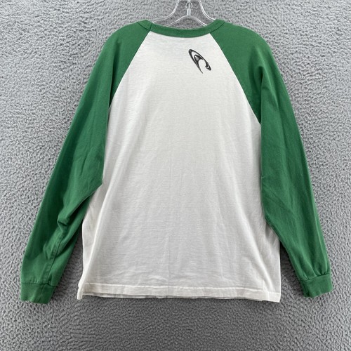 Vintage O'Neill Baseball T-Shirt Herren mittelgrün Skater Sportbekleidung Streetwear Surfer - Bild 7 von 11