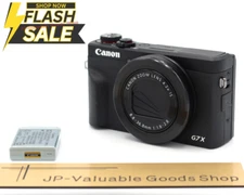[C] Canon PowerShot G7 X Mark III Digital Camera W/Battery Black English & Japan