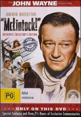 George McLINTOCK! (John WAYNE Maureen O'HARA Patrick WAYNE) Western NEW DVD R4