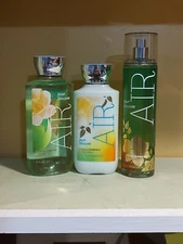 Bath & Body Works Pear Blossom AIR Fine Set. Shower Gel/Lotion/Mist.