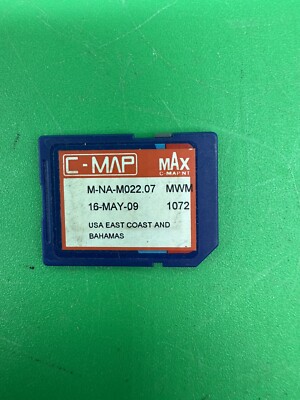 C-Map NT MAX SD Card M-NA-M022.08 USA East Coast and Bahamas (16 May 2009 )