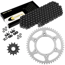Black O-Ring Drive Chain & Sprocket Kit for Honda CRF250R 2004-2009