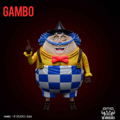 Gambo Resin YZ Studio One Piece Figurine Statue Collectibles 7.3cm