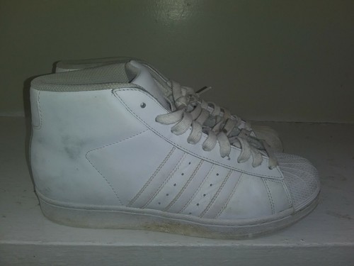 adidas pro model shell toe high tops