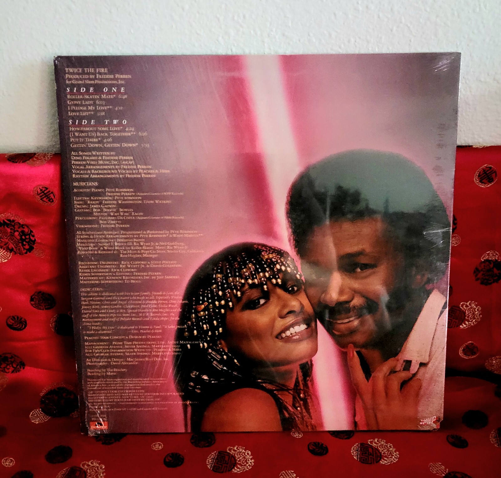 Peaches & Herb Twice The Fire Vintage LP R&B Disco Masterpiece eBay