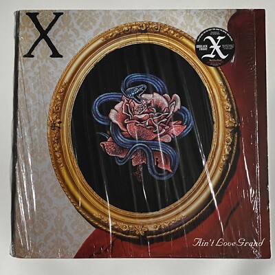 X *** Ain't Love Grand LP (2023 RSD) (Red Vinyl) w/ 7''