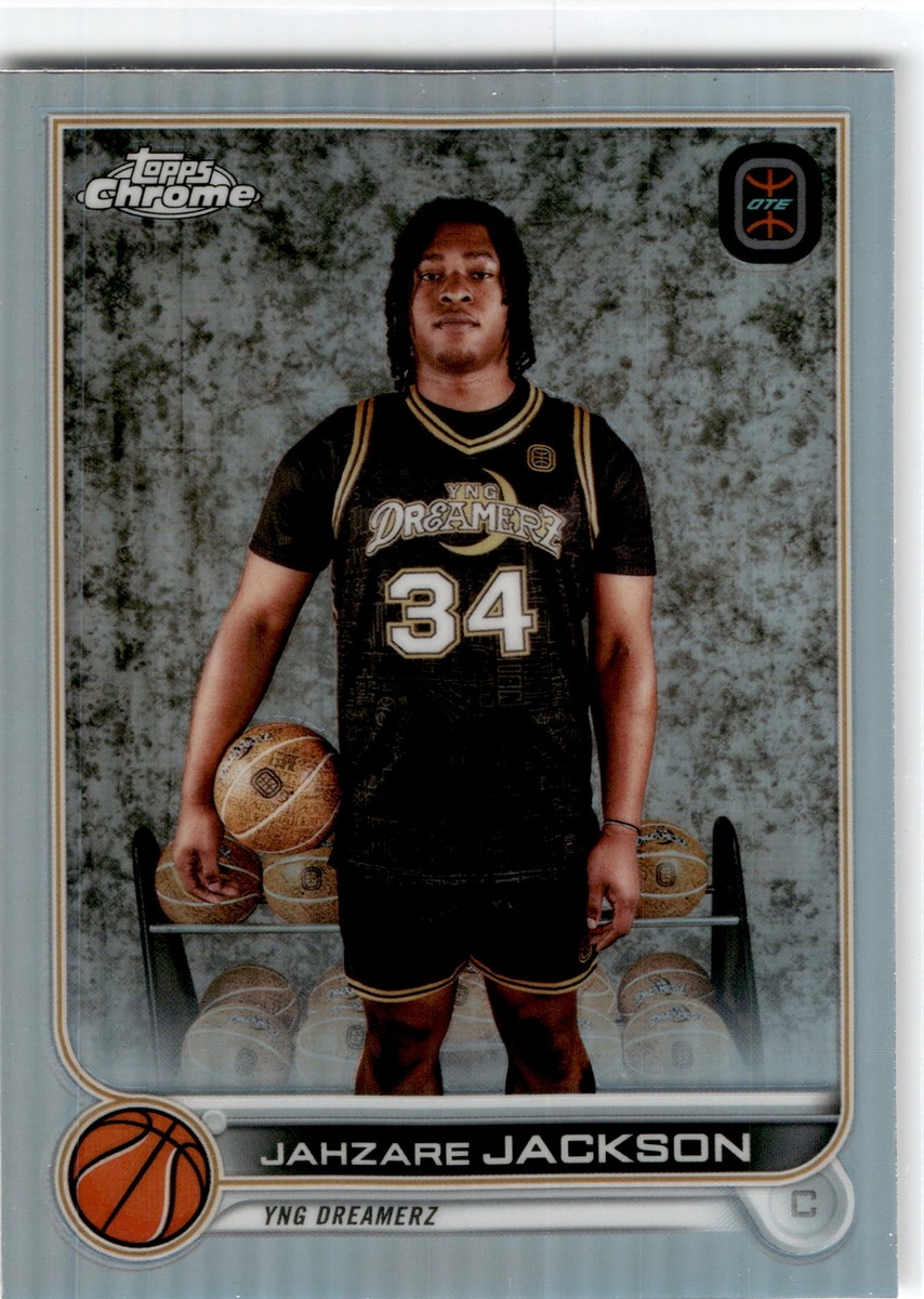 きょん　オーダーページ 2022-23 Topps Chrome Overtime Elite #69 Jahzare Jackson Refractor