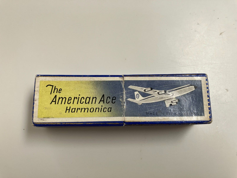 The American Ace Harmonica w/ Box ~ Key of C from Ireland (FREE SHIPPING 2 US!)