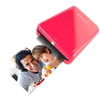 Polaroid Zip Mobile Printer W/zink Zero Ink Printing Tech, Ios & Android, Red Polaroid Zip Mobile Printer W/zink Zero Ink Printing Tech, Ios & Android, Red