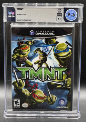 Tmnt Teenage Mutant Ninja Turtles Nintendo Gamecube Versiegelt Neu Wata 9.6 A+