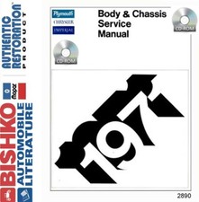 1971 Chrysler Imperial Plymouth - All Models Factory Shop Service Manual Cd