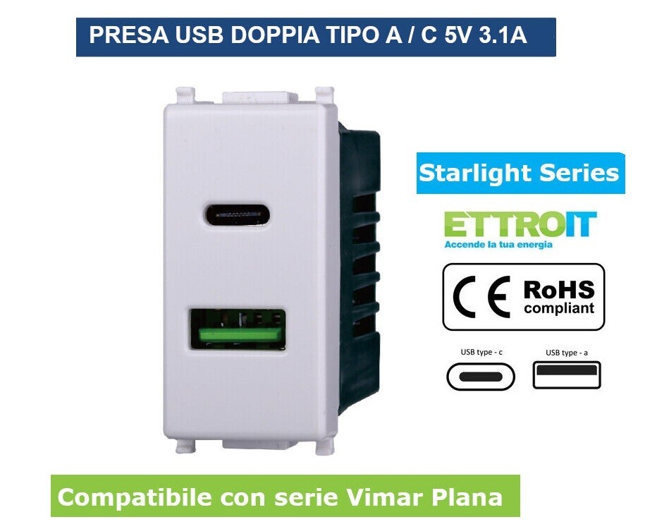 Connettore USB-C Interno Connettore Presa USB-C Per Ricarica