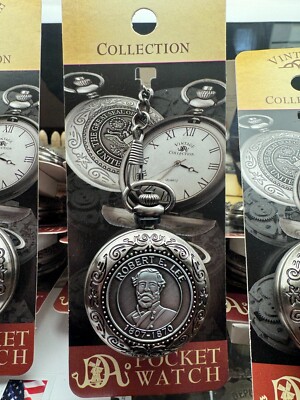 Vintage Collections Robert E. Lee Pocket Watch Quartz