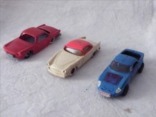 LOT 3 Epaves MINIALUXE NOREV &ECF Floride Simca plein ciel Matra jet 6 no DINKY