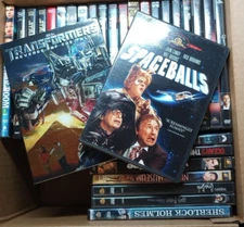 Estate Find 30 DVD Movie Untested Uncleaned Wholesale Lot James Bond Spaceballs