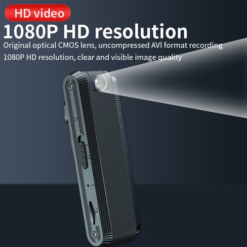 1080P Audio Video Recorder Camcorder Mini Clip Body Camera DVR IR Night Cam - Picture 6 of 22