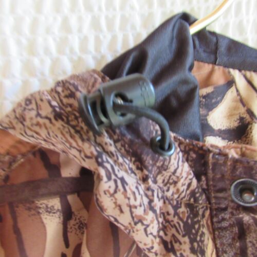 Browning XL Gore-Tex Mens Jacket Coat Hooded Breakup Camo Fleece Lined Neckwarm - Picture 14 of 16