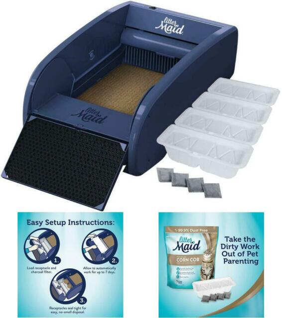 Automatic SingleCat Litter Box SelfCleaning Scoop with Ramp V 3.2