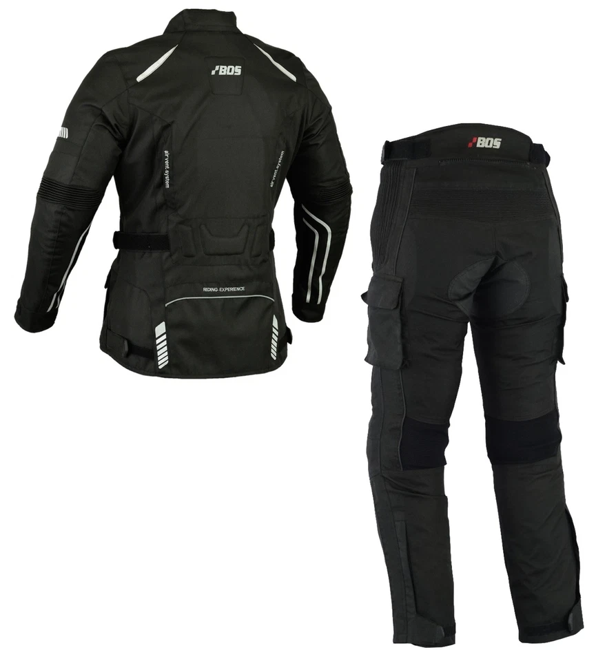 Damen Motorrad Roller Winter Kombi Wasserdicht Damen Motorrad Jacke und Hose Neu - Bild 2 von 3