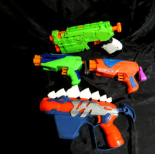 Lot Of 4 Nerf Guns working