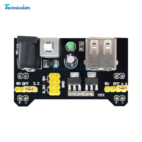 MB102 Breadboard Power Supply Module 3.3V 5V Solderless For Arduino Bread board