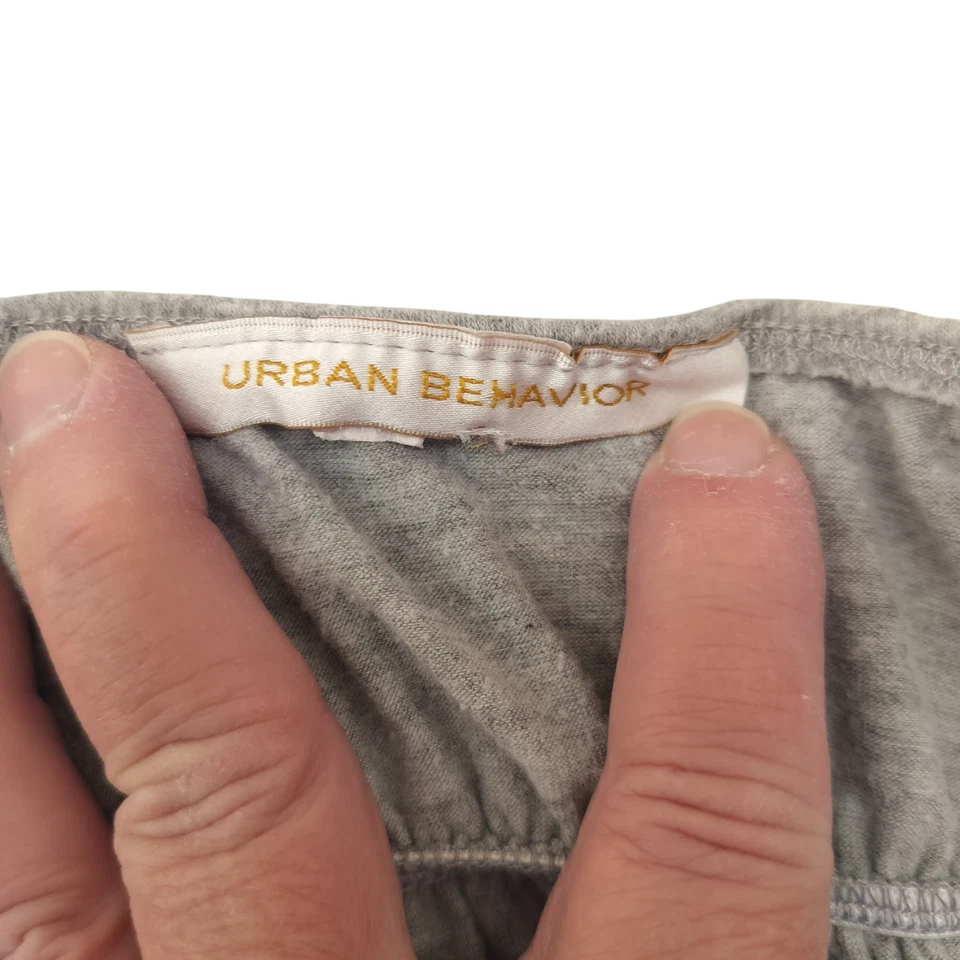 URBAN BEHAVIOR Tank Top Junior X-Small Gray Y2K - Image 3 of 4